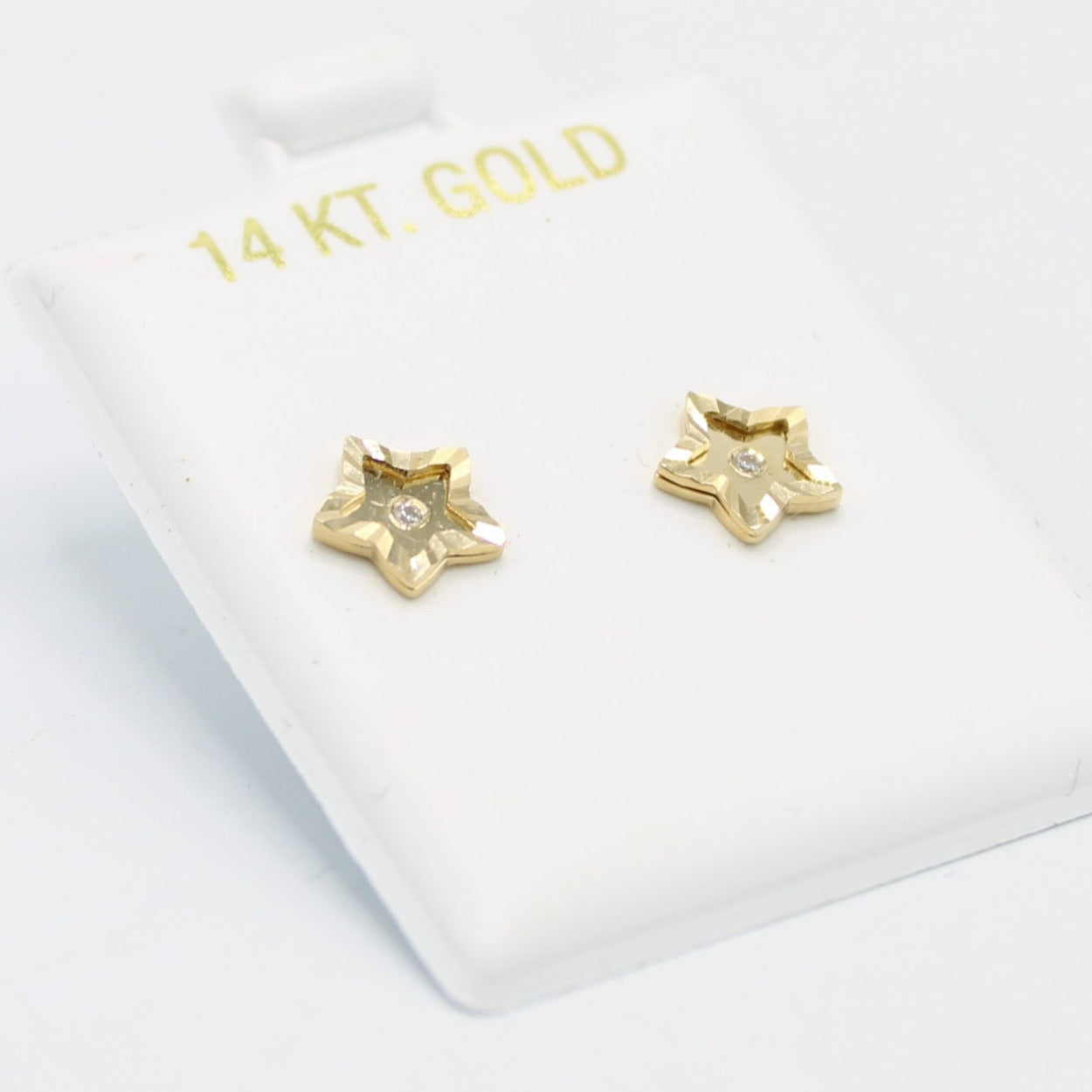 14k deals star earrings