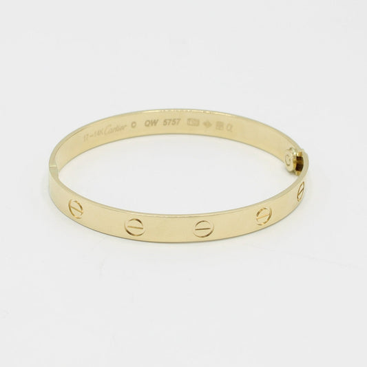 14K Bangle Love Yellow Gold