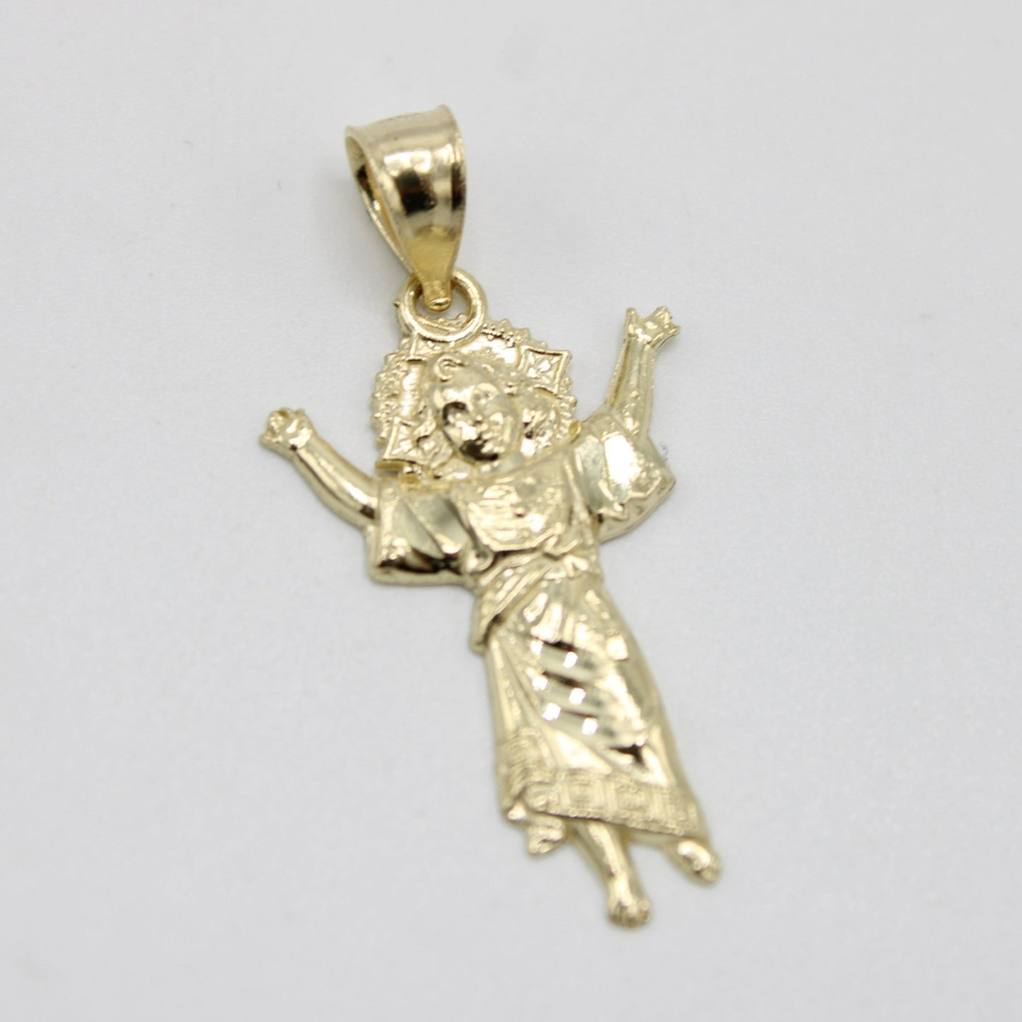 14K Divino Niño Pendant Yellow Gold