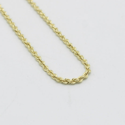 $230 Rope Chain Yellow Gold $230