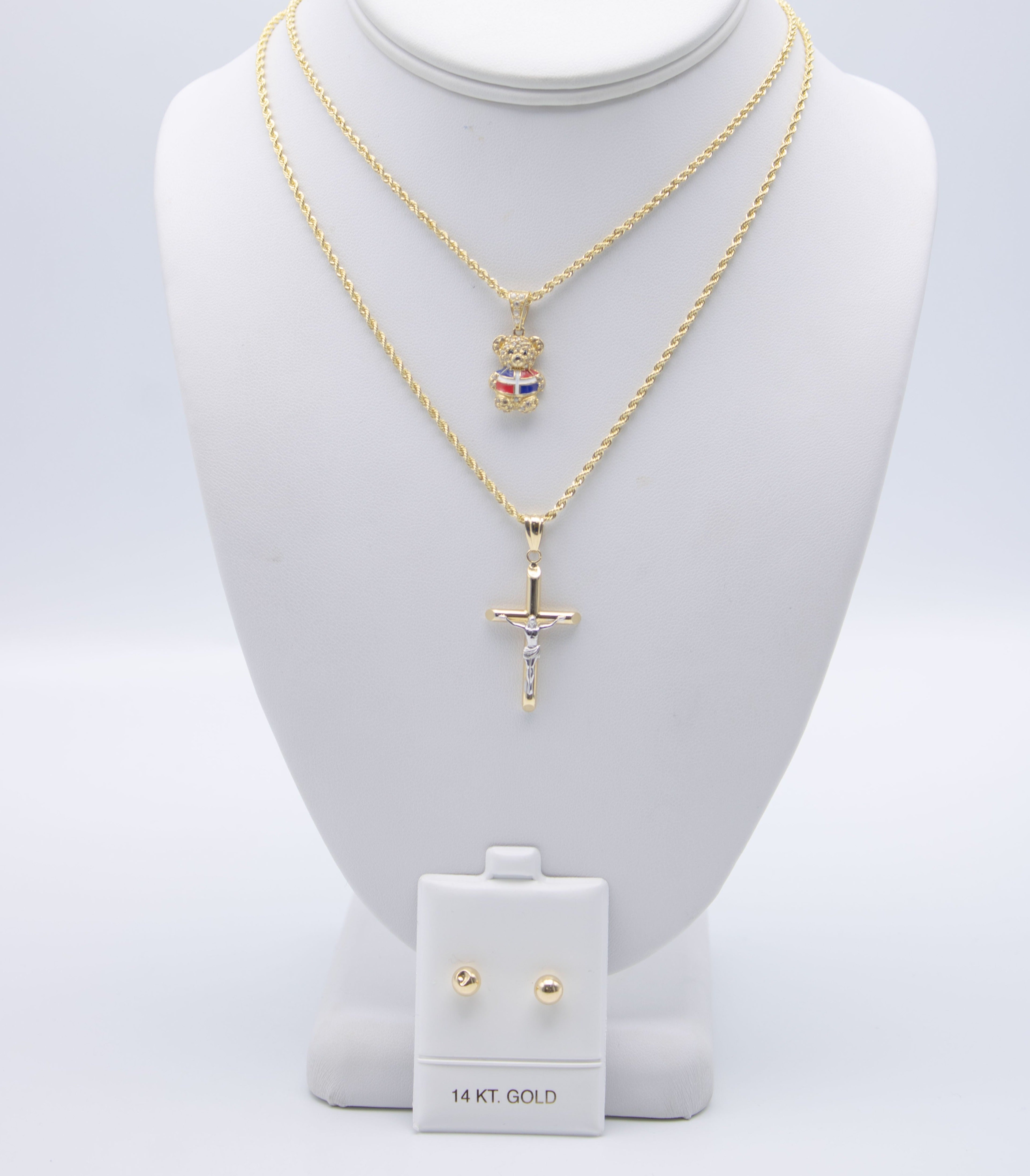 Dominican cross store pendant