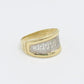 14K Stylish Women's Gold Ring