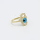 14K Hamsa Women's Gold Ring