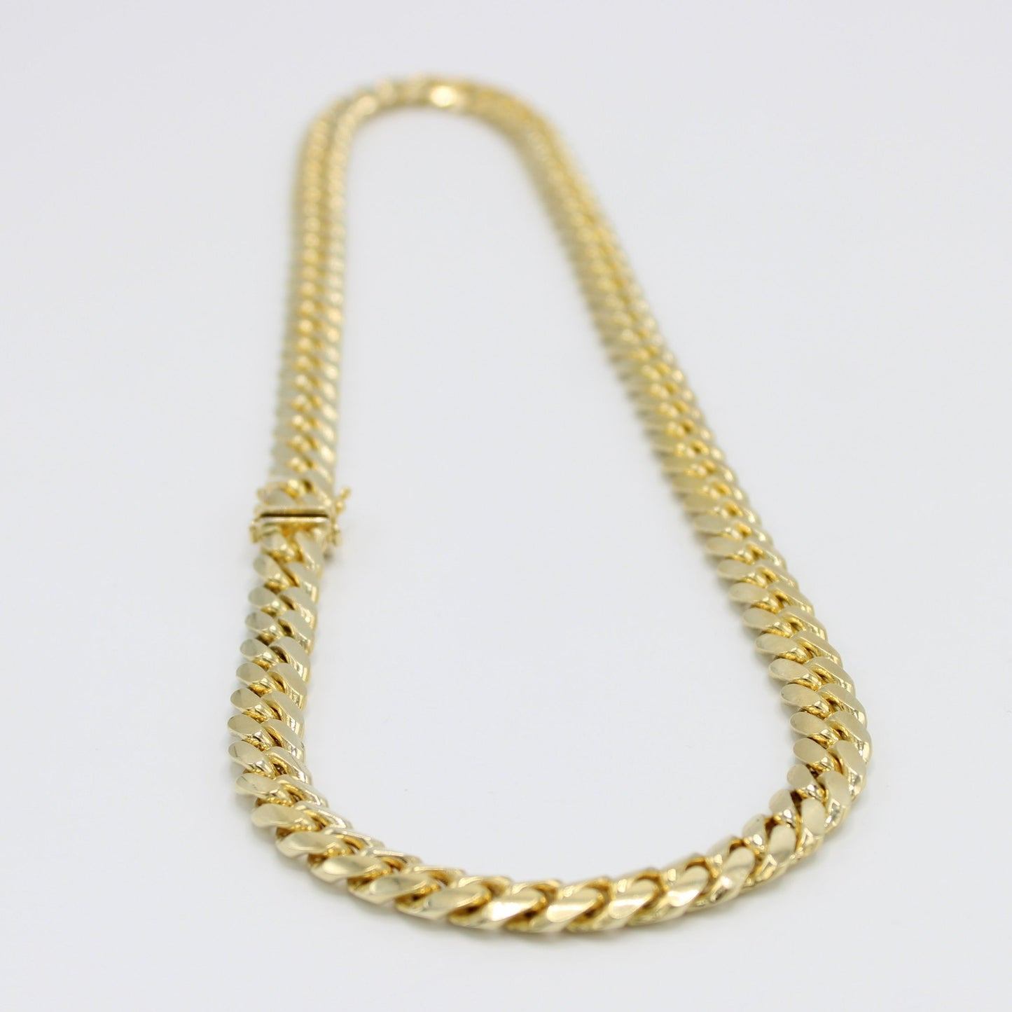 14K Solid Miami Cuban Chain (9.2 mm - 22 in )