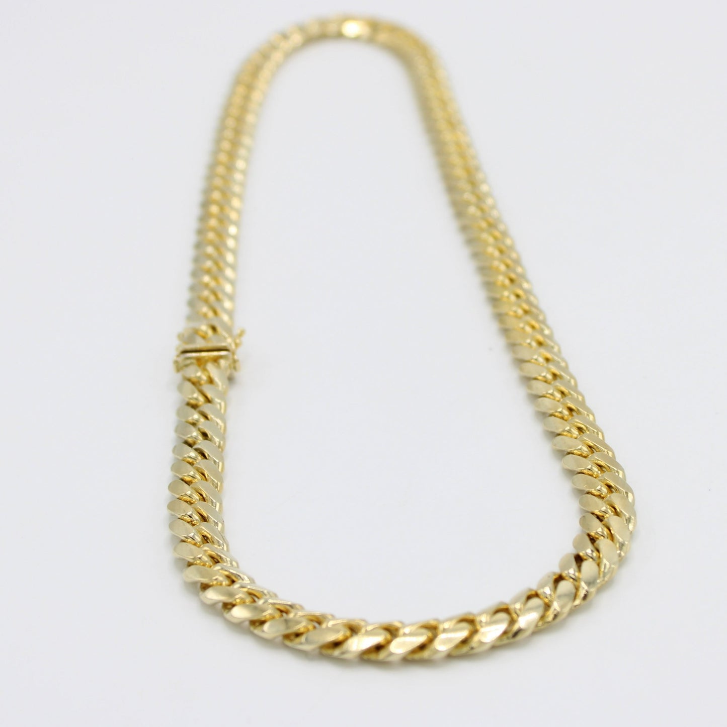 14K Solid Miami Cuban Chain (9.2 mm - 22 in )