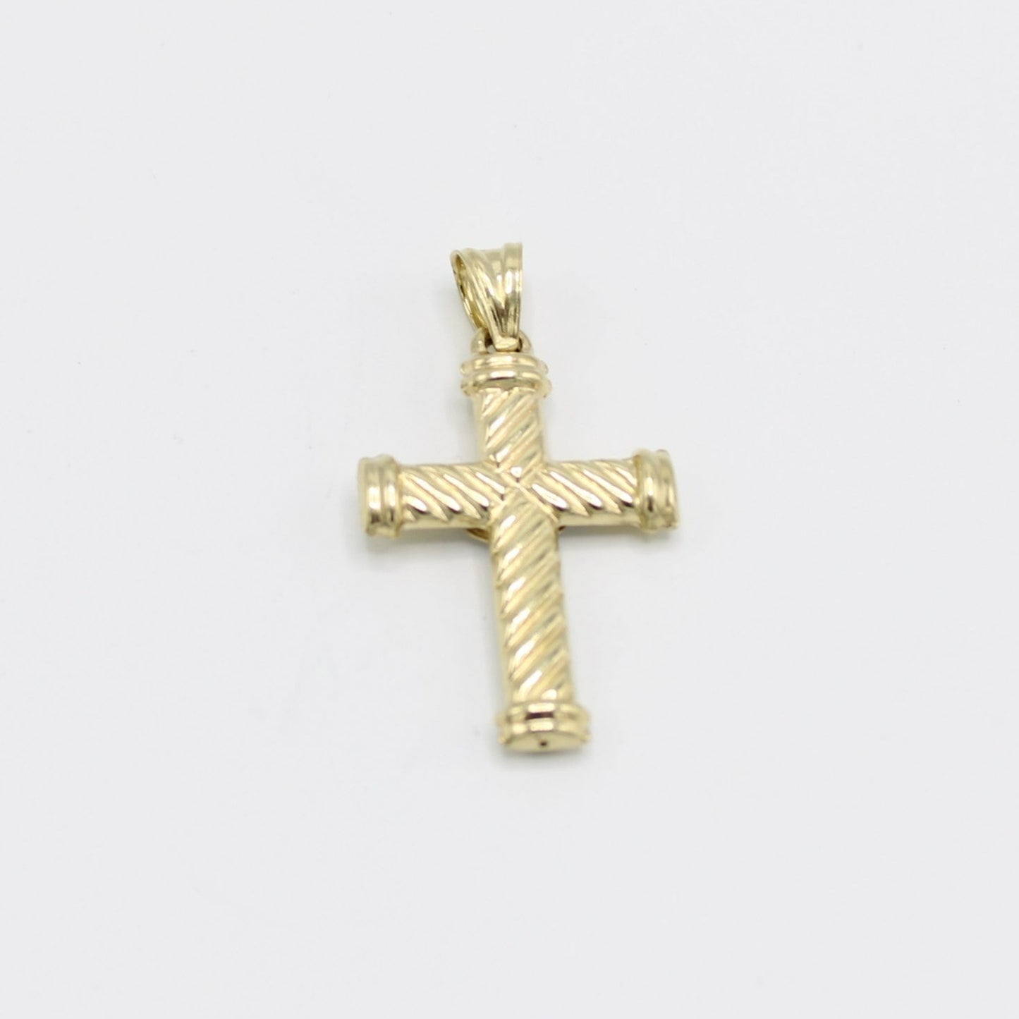 14K Cross Pendant Yellow Gold