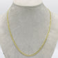 14K Solid Flat Cuban Chain Yellow Gold ( 4.5 mm\ 24 " )