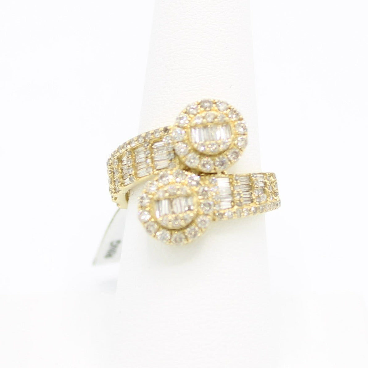 14K VS Diamond Women's Ring Yellow Gold