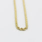 14K Hollow Rope Chain Yellow Gold \\ 2.9 mm - 24” \\