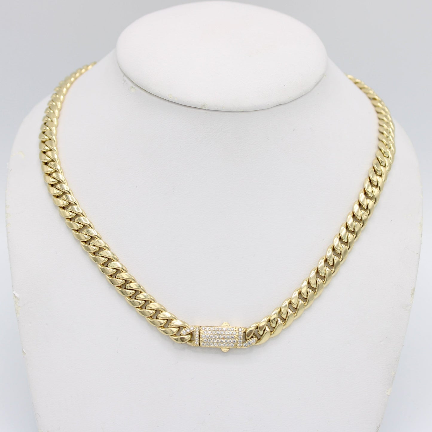 14K ITTALLO CHOKER Yellow Gold  (7mm - 16 in)