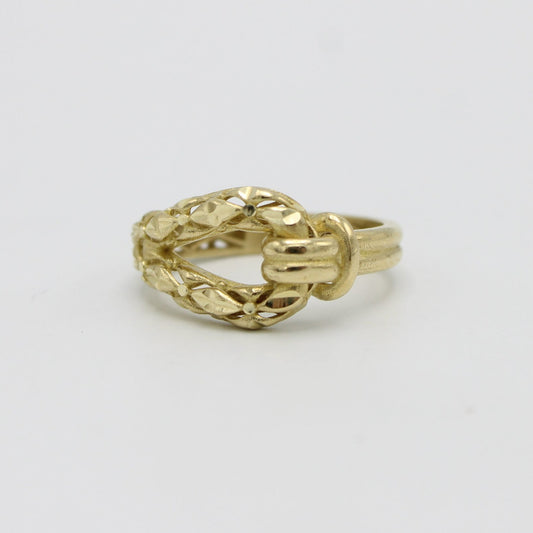 14K Fancy Ring Yellow Gold