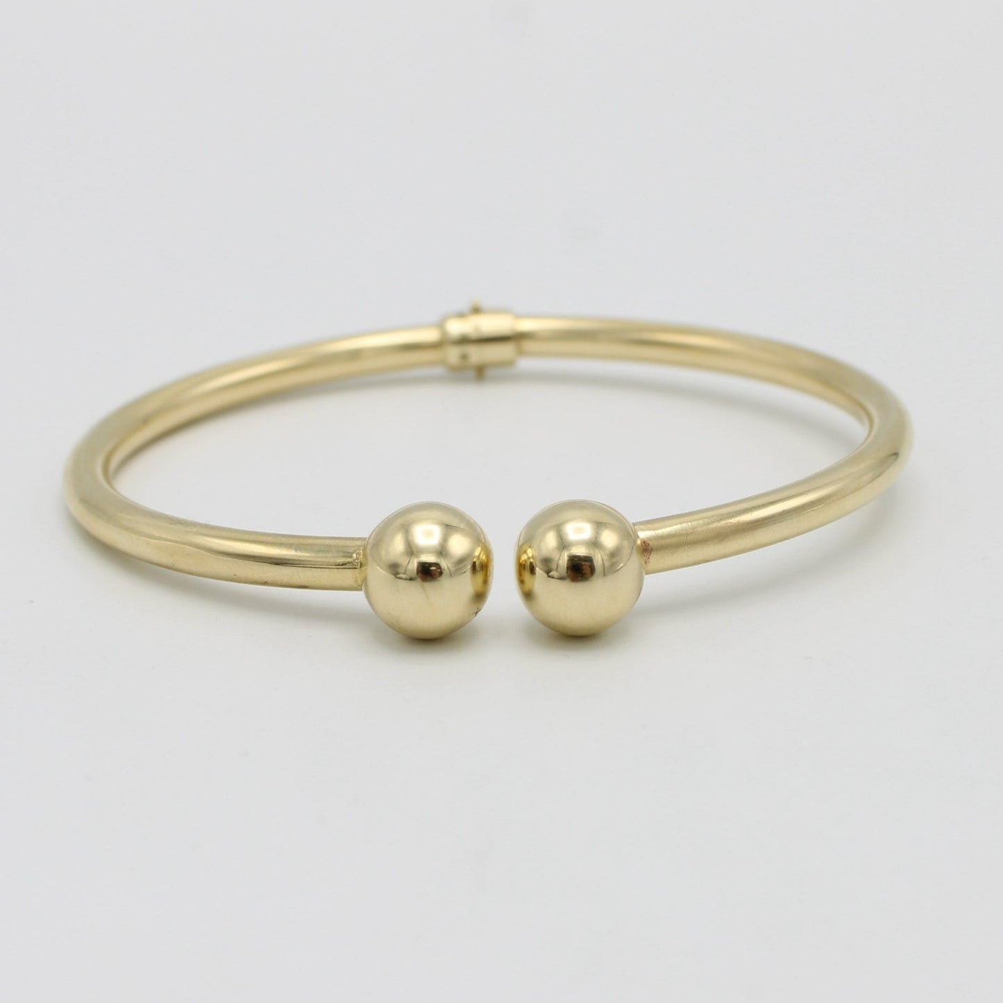 14K Unisex Bangle Yellow Gold