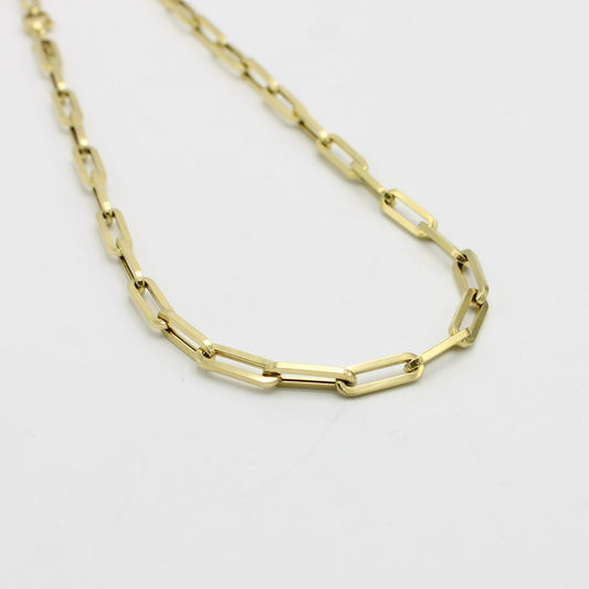 14K Cable Chain Yellow Gold