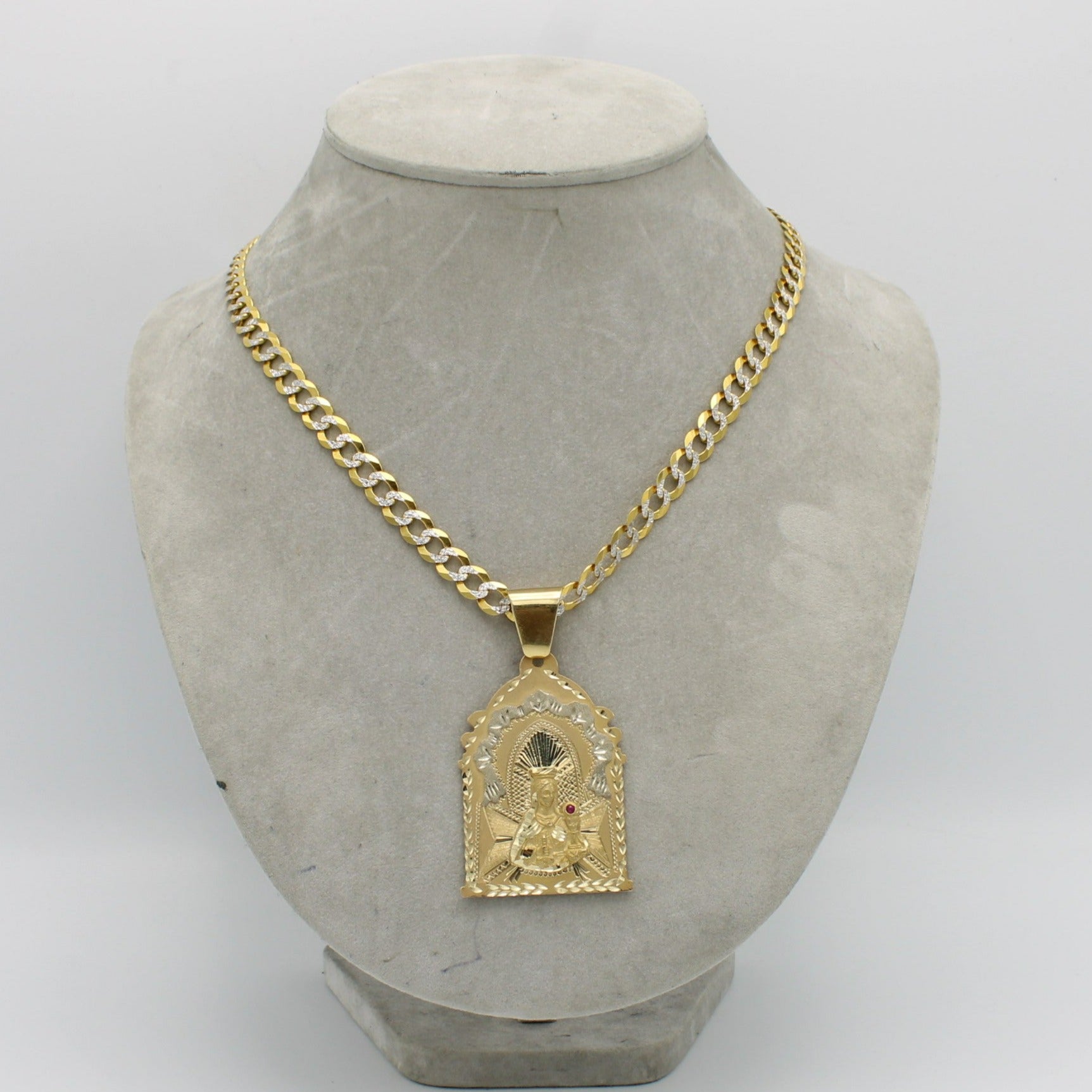 Santa barbara hot sale gold pendant