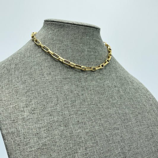 14K Hollow Gold Necklace \\16”\\