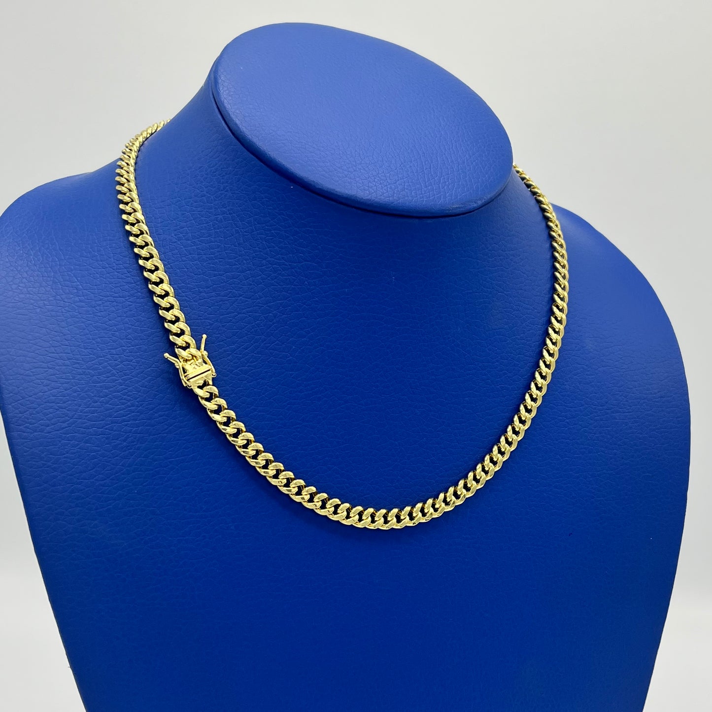 14K Miami Hollow Cuban Chain \\ 5.5 mm - 18” \\