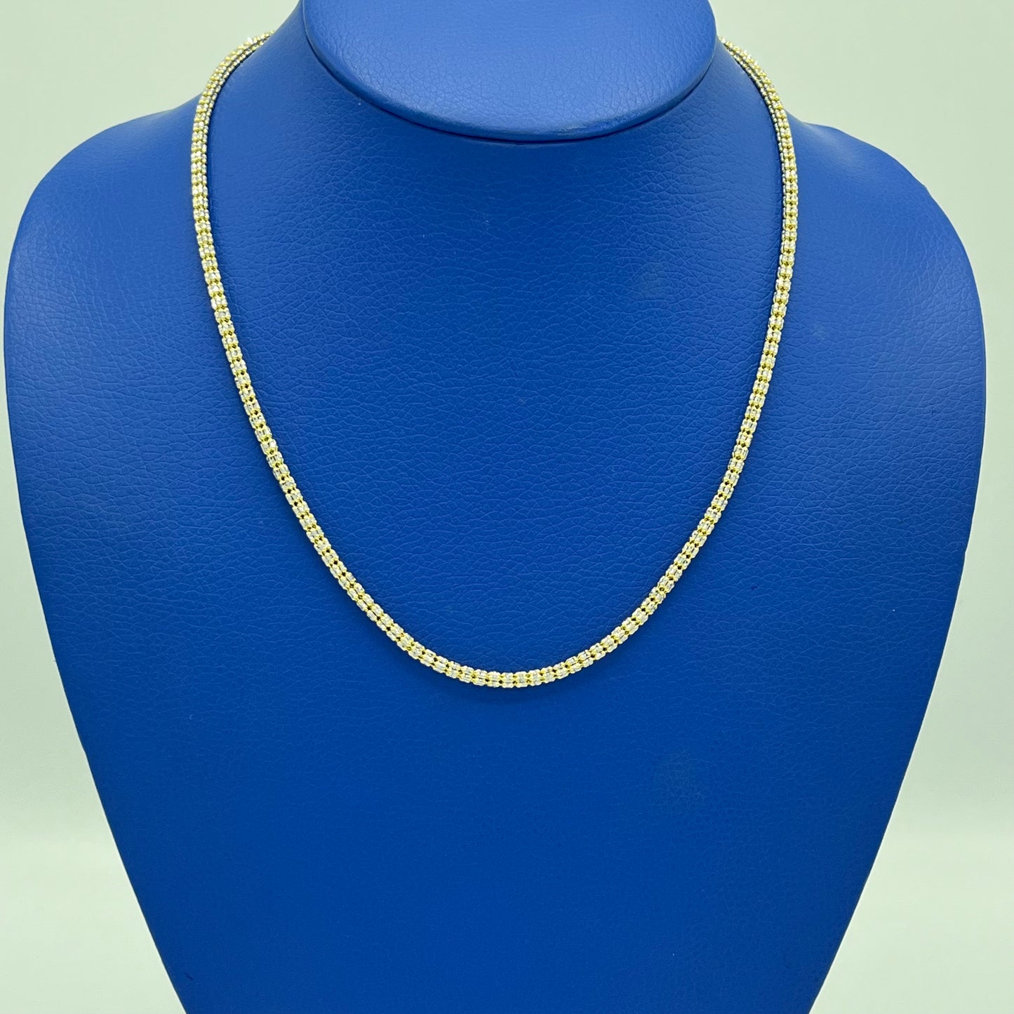 14K Moon Ice Chain \\ 3.3 mm - 20 “ \\