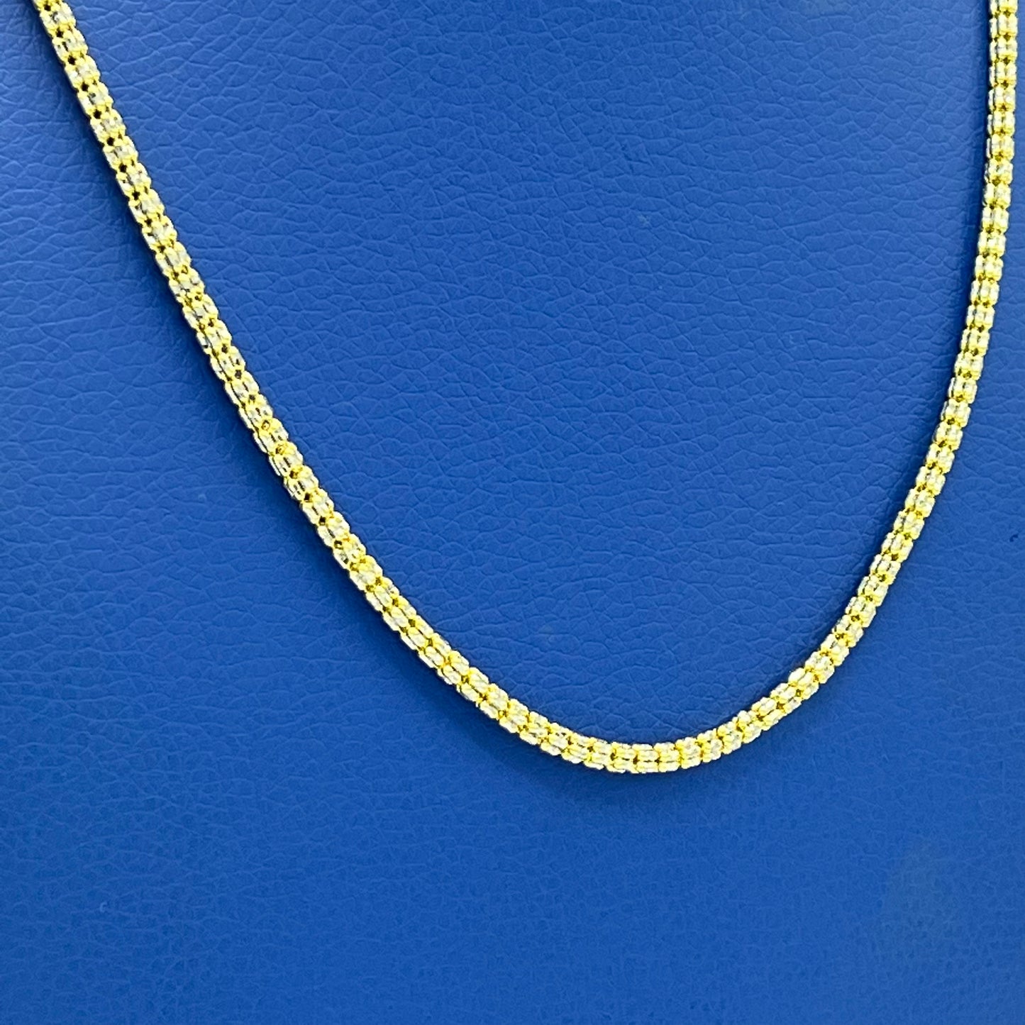 14K Moon Ice Chain \\ 3.3 mm - 20 “ \\