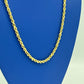 14K Hollow Rope Chain \\ 4.1 mm - 24 “ \\