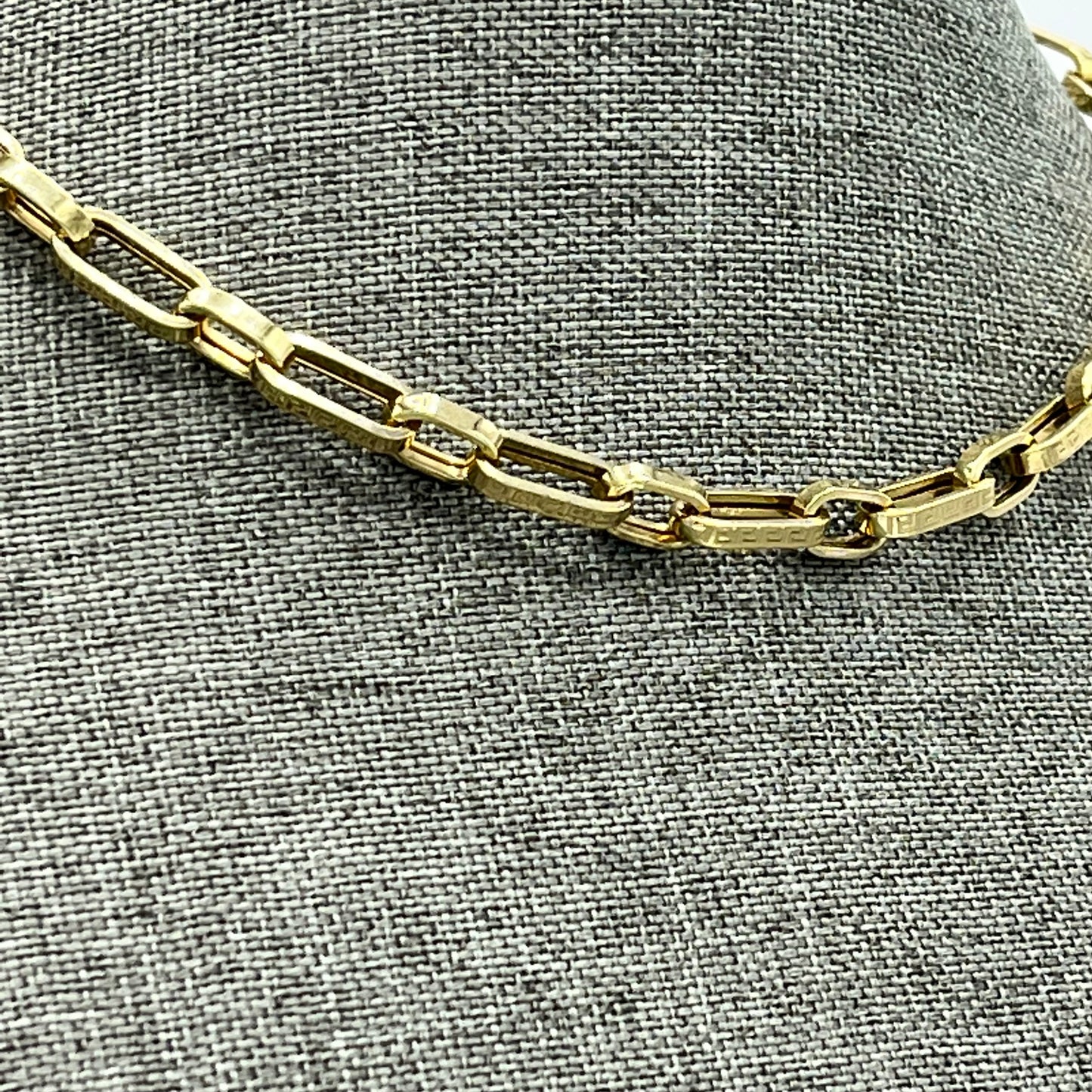 14K Hollow Gold Necklace \\16”\\