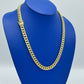 14K Miami Hollow Cuban Chain \\ 9.4 mm - 22” \\