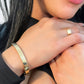 14K Love Set Bangle and Ring Yellow Gold