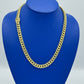 14K Miami Hollow Cuban Chain \\ 9.4 mm - 22” \\