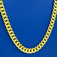 14K Miami Hollow Cuban Chain \\  9.4 mm - 24” \\