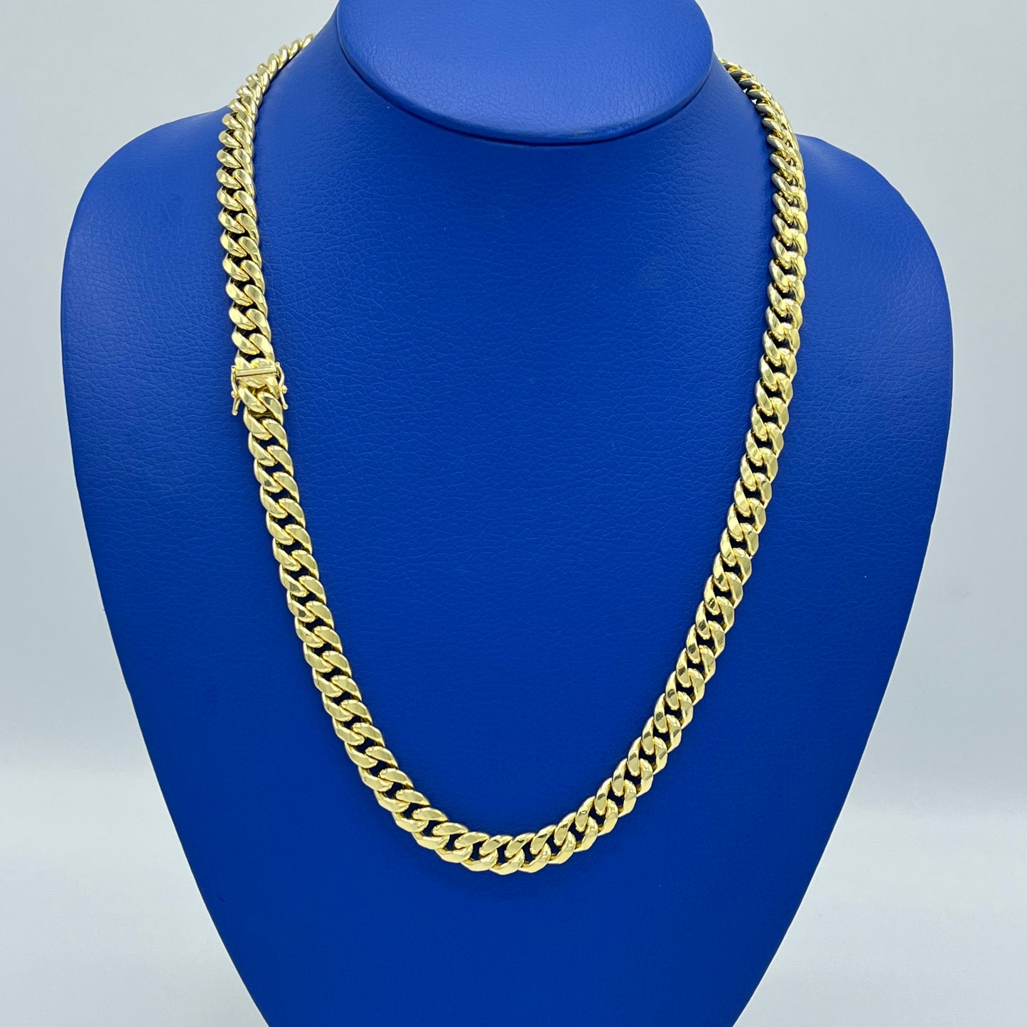 14K Miami Hollow Cuban Chain \\  9.4 mm - 24” \\